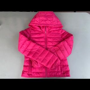 Abercrombie & Fitch : Hot pink puffer jacket